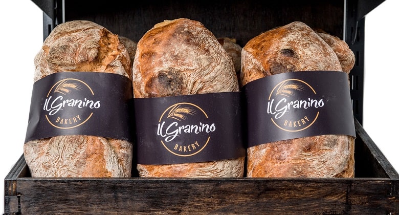 3 Baguettes made by IL Granino Bakery.